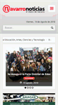 Mobile Screenshot of navarronoticias.com